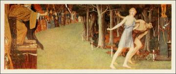 Atalanta's Race Artwork by John Dickson Batten