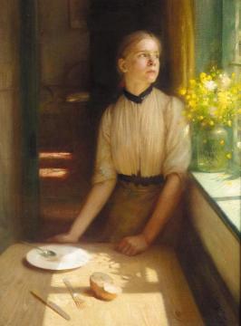 Imprisoned Spring Artwork by Arthur Hacker