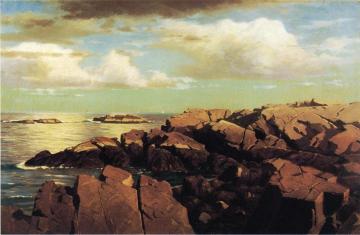 After A Shower, Nahant, Massachusetts Artwork by William Stanley Haseltine