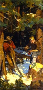 Timber Jacks Artwork by Allen Tupper True