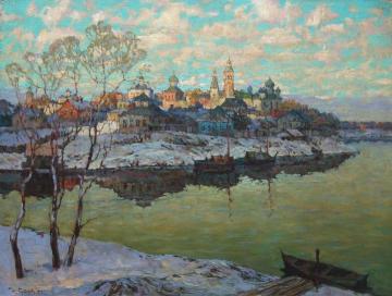 Early Spring Artwork by Konstantin Gorbatov