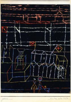 Children before a City Artwork by Paul Klee