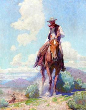 The Trail Foreman Artwork by William Herbert Dunton