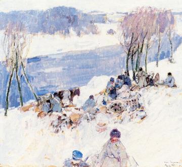 Russia, 1914 Artwork by Leon Shulman Gaspard