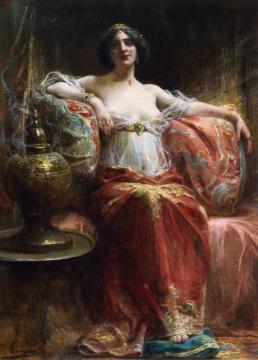 The Sultan's Favorite Artwork by Henri Adrien Tanoux