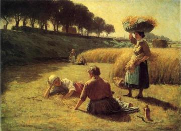 Gleaners at Rest Artwork by John Ottis Adams