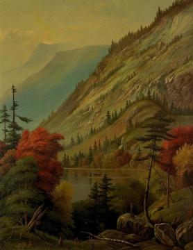 Adirondack Scene Artwork by Levi Wells Prentice