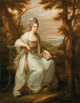Portrait of Anne Loudon, Lady Henderson of Fordall Artwork by Angelica Kauffmann