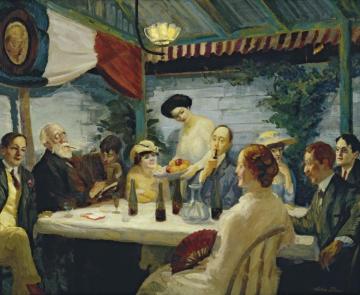 Yeats At Petitpas' Artwork by John Sloan