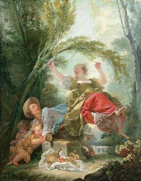 The See-saw Artwork by Jean Honore Fragonard