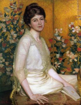 The Poppy Screen Artwork by Lilla Cabot Perry