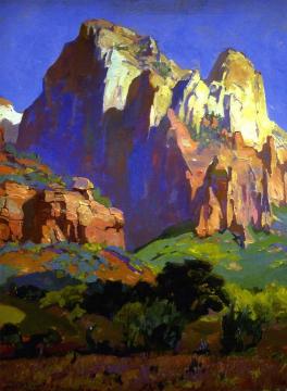 Desert Giants, Utah Artwork by Franz Bischoff