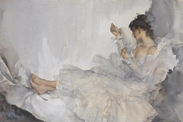 The Twisted Chain, Cecilia Artwork by Sir William Russell Flint