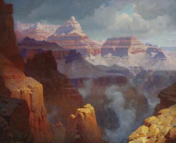 Temple Of The Indian Gods Artwork by William Robinson Leigh