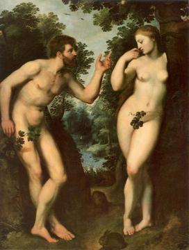 Adam And Eve Artwork by Peter Paul Rubens