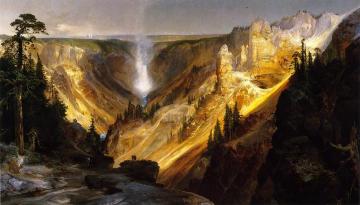 Grand Canyon Of The Yellowstone Artwork by Thomas Moran