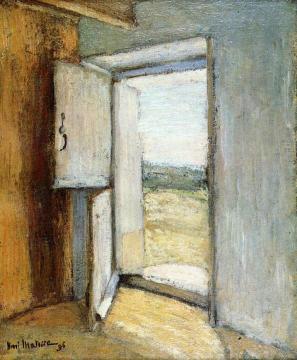 Open Door, Brittany Artwork by Henri Matisse