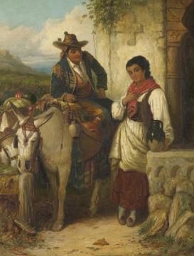 Castilian Lovers Artwork by Robert Kemm