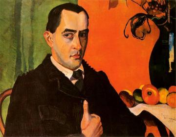 Self-Portrait Artwork by Stanislaw Ignacy Witkiewicz