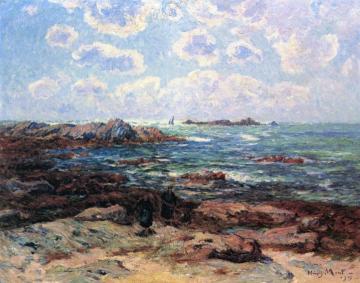 Pointe de Penmarch, St. Guenolé Artwork by Henry Moret