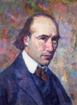 Portrait of Andre Gide Artwork by Theo van Rysselberghe
