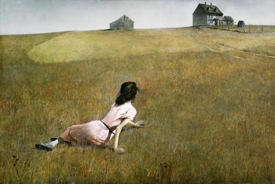 Christina's World Artwork by Andrew Wyeth