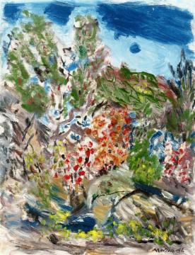 Autumn, On the Road to Addison, Maine Artwork by John Marin