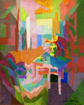 La Baie du Petit Salon Artwork by Jacques Villon