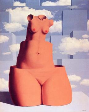 La Folie des Grandeurs Artwork by Rene Magritte