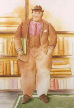 The Advocate Artwork by Fernando Botero