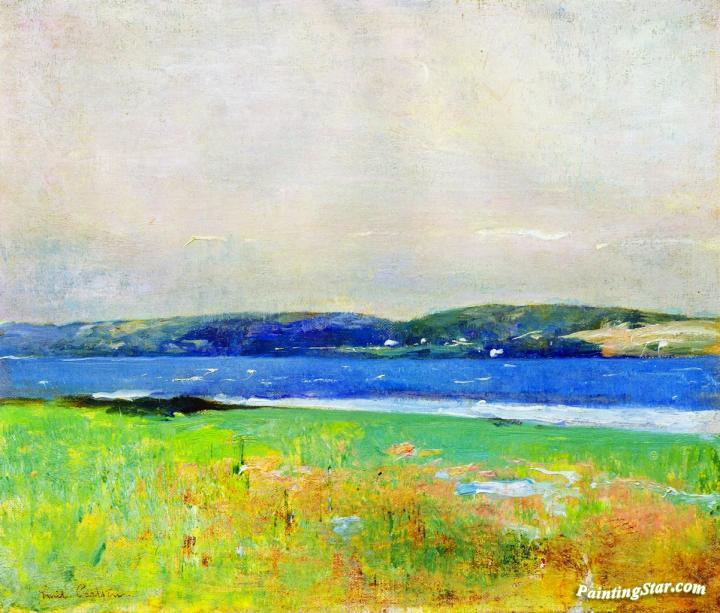 By the Shore Artwork by Emil Carlsen