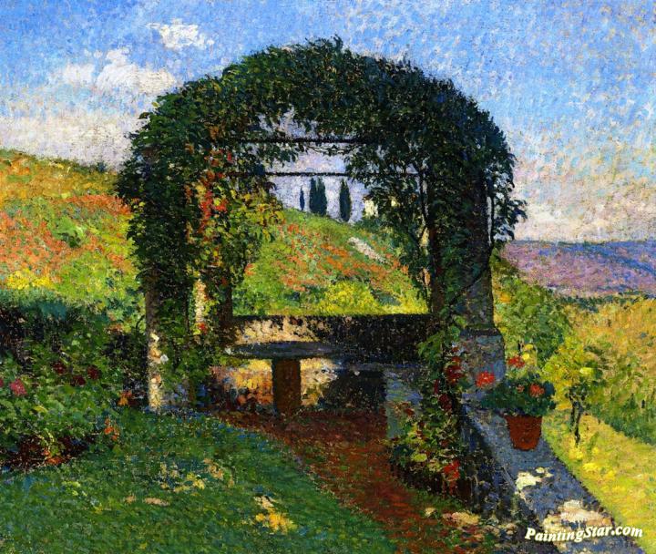 The Pergola Artwork by Henri Martin