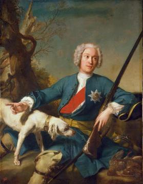 Portrait of Alexander Kurakin Artwork by Jean-Marc Nattier