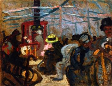 The Boat Deck Artwork by Raoul Dufy