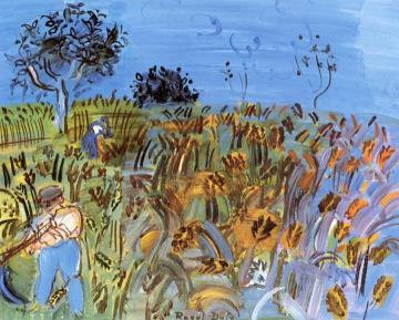Wheat In Normandy Artwork by Raoul Dufy
