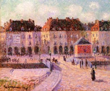 Street in the City Artwork by Gustave Loiseau