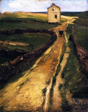 Landscape near Le Pouldu, France Artwork by Alson Skinner Clark
