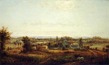 Country Landscape Artwork by Edward Lamson Henry