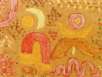 The Garden in Hot Weather Artwork by Paul Klee