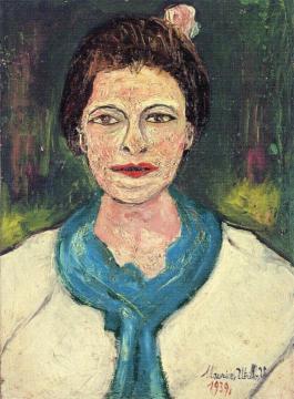 Lucie Valore, Madame Utrillo Artwork by Maurice Utrillo