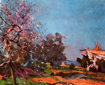 Ametller florit Artwork by Joaquin Mir Trinxet