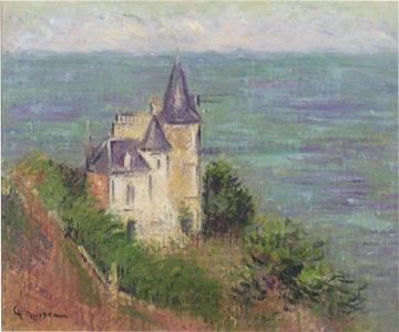 Castle by the Sea Artwork by Gustave Loiseau