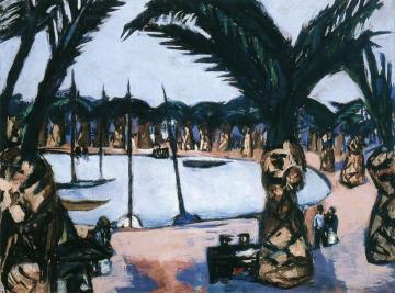 The Harbor of Bandol Artwork by Max Beckmann