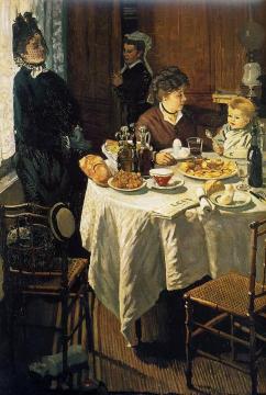 The Luncheon Artwork by Claude Oscar Monet