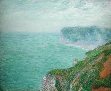 Cliffs in Normandy Artwork by Gustave Loiseau