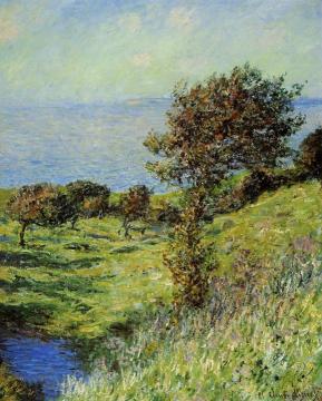 Gust of Wind Artwork by Claude Oscar Monet