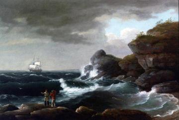 Coastal Scene Artwork by Thomas Birch