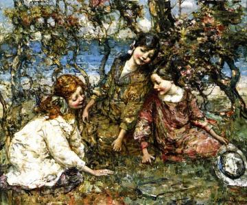 Summer Blossom Artwork by Edward Atkinson Hornel