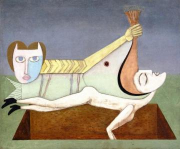 L'animal Manuel Artwork by Victor Brauner