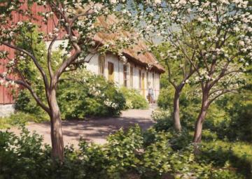 The Farmhouse Artwork by Johan Krouthén